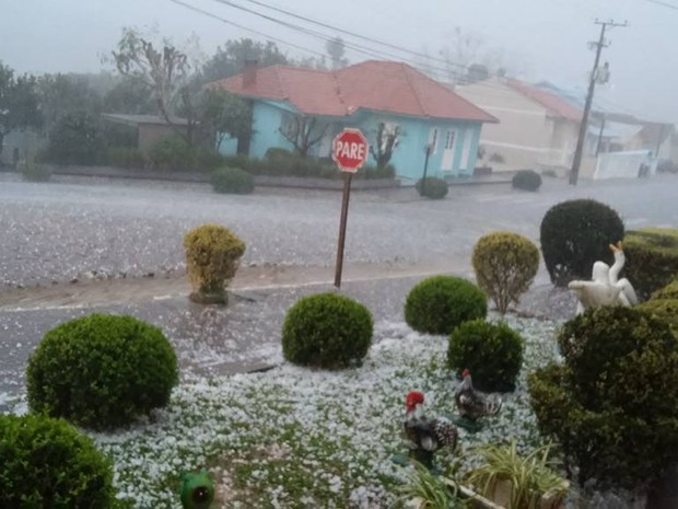 G1 Chuva De Granizo Atinge Cidades No Norte Do Rio Grande Do Sul