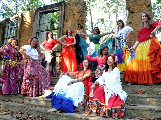 Companhia de Dança Cigana Al-Andalus (Foto: Divulgação) Companhia de Dança Cigana Al-Andalus (Foto: Divulgação)