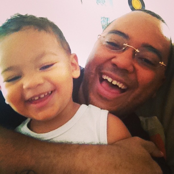 Dudu Nobre posta foto com o filho (Foto: Instagram / Reprodução)