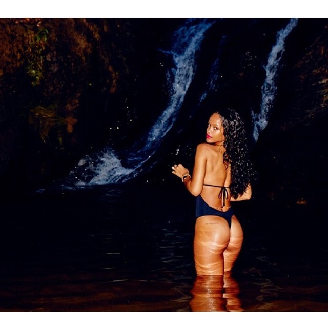 Rihanna no Brasil (Foto: Reprodução/Instagram)
