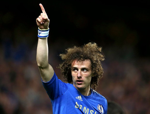 David Luiz gol Chelsea Basel (Foto: Getty Images)