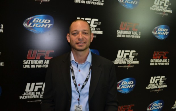 Jaime Pollack; diretor do UFC na América Latina (Foto: Ivan Raupp)