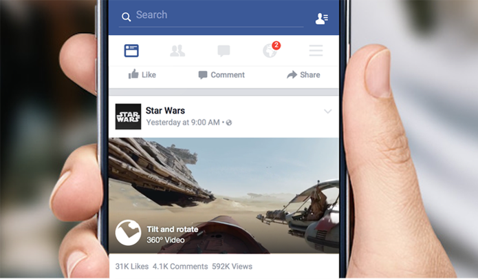 Lista te ajuda a entender vídeos 360 no Facebook (Foto: Divulgação / Facebook)