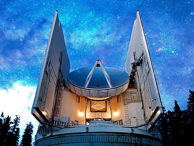 Telescópio ESO (Foto: David Harvey/University of Arizona/ESO)