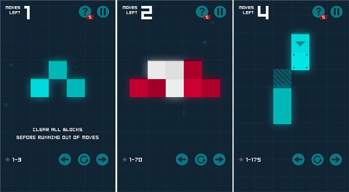 Block 3 X é um divertido puzzle para Windows Phone 8 onde o usuário deve alinhar blocos (Foto: Divulgação/Windows Phone Store)
