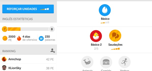 Como usar o Duolingo para aprender inglês?