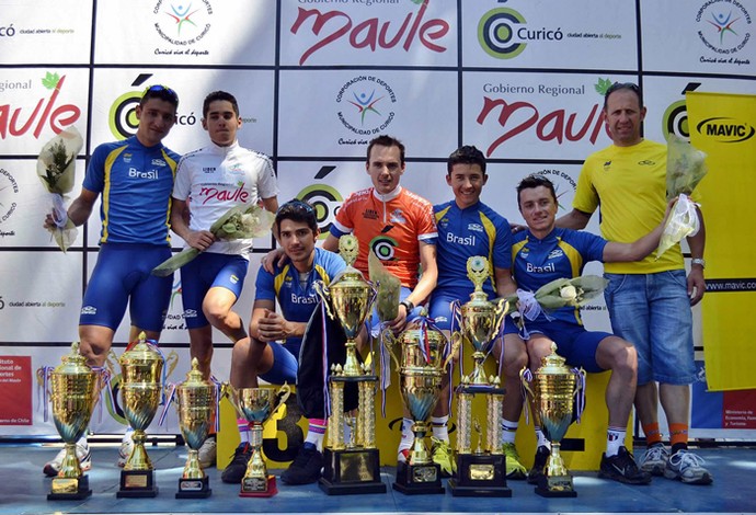 Seleção brasileira de ciclismo completa Volta de Maule, no Chile (Foto: Divulgação)