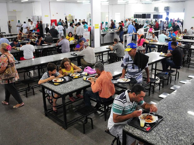 Restaurante Comunitário de Ceilândia (Foto: Tony Winston/Agência Brasília)