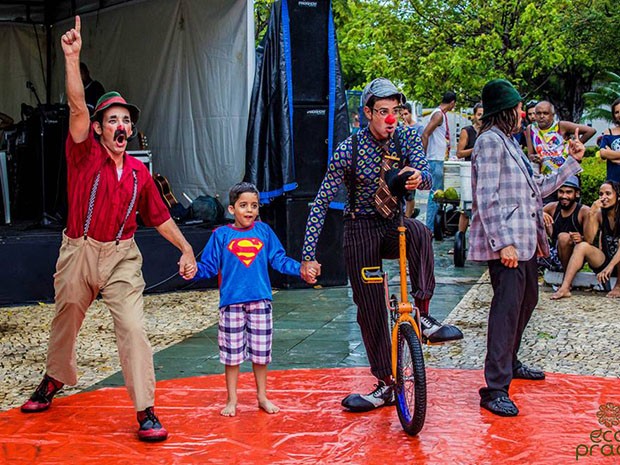 Eco Praça leva arte e lazer para a Zona Norte (Foto: Rayanne Fonseca)