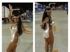 Solange Gomes afirma no Instagram: 'Fui a mais atrevida no quesito figurino'