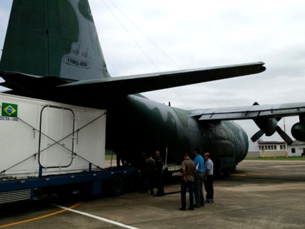 Foguete VS40 e equipamentos da Operação São Lourenço embarcaram em outubro em São José dos Campos (Foto: Divulgação/ IAE)