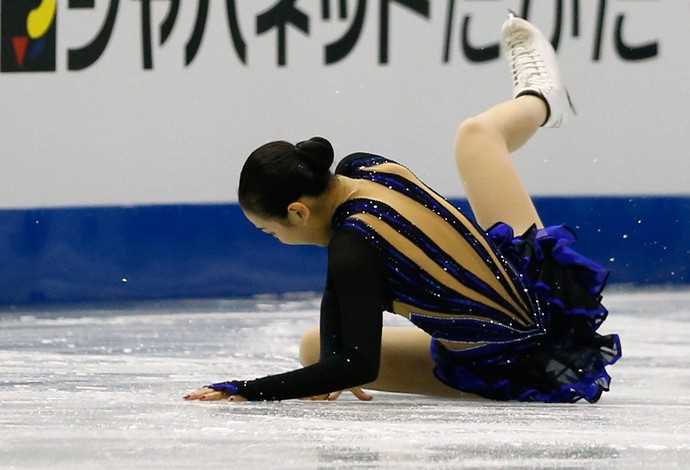 mao asada patinação no gelo japão (Foto: Reuters)