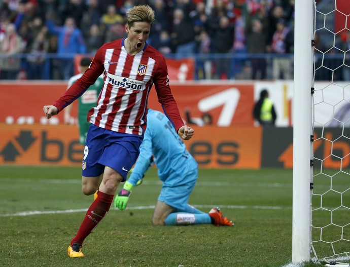 Fernando Torres Atlético de Madrid e Eibar (Foto: Reuters)