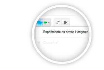 Experimente o novo Hangouts no Gmail (Foto: Reprodução/Google) Experimente o novo Hangouts no Gmail (Foto: Reprodução/Google)