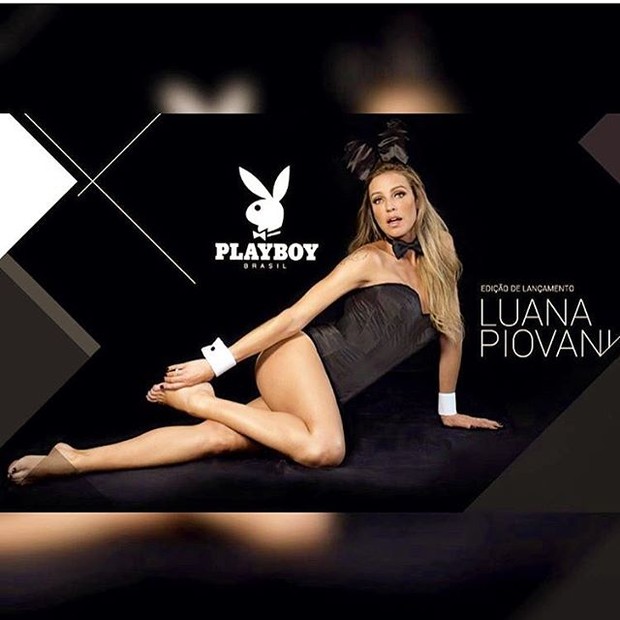 Luana Piovani de coelhinha na &#39;Playboy&#39; (Foto: Instagram/Reprodução)