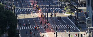 Avenida Paulista deve fechar hoje para inauguração de ciclovia (Nelson Antoine/AE)