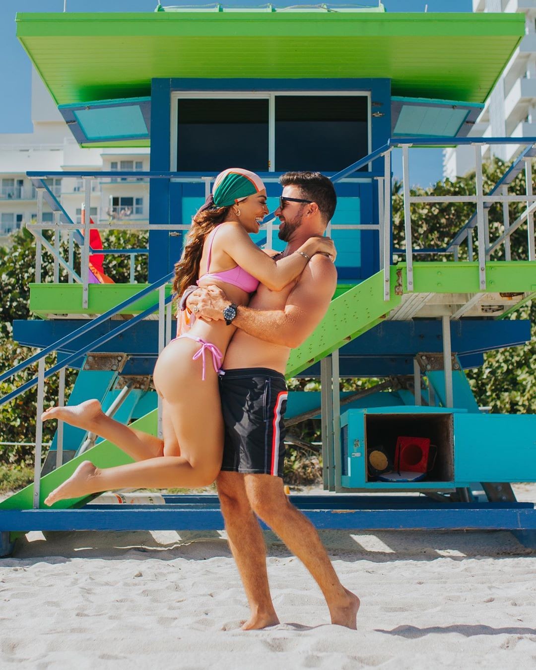 Juliana Paes curte férias com marido em Miami (Foto: Reprodução ) Juliana Paes curte férias com marido em Miami (Foto: Reprodução )