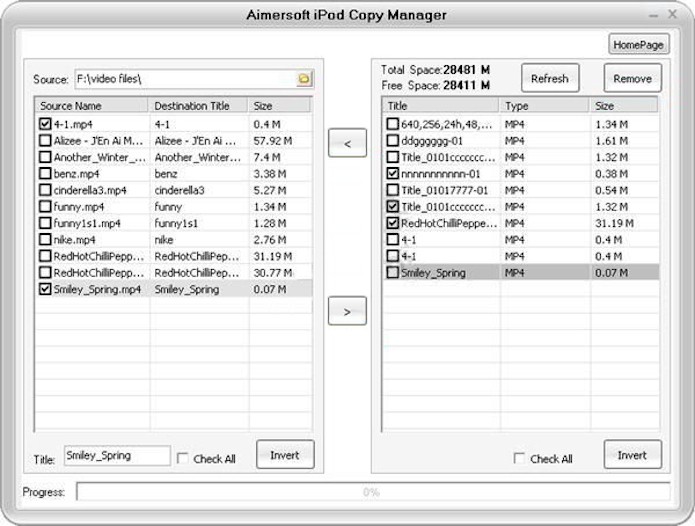 4-Free iPod Copy Manager