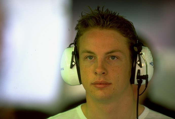 Jenson Button na Austrália, em março de 2000, quando estreou na F-1 com a Williams (Foto: Getty Images)