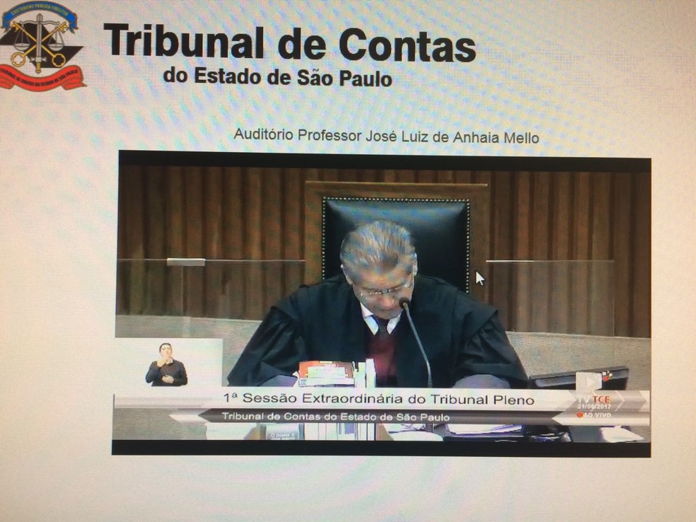 Relator das contas de Alckmin, conselheiro Citadini, diz que o Estado deve divulgar melhor dados e beneficiários de renúncias fiscais (Foto: reprodução)