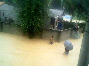 São sebastião chuva (Foto: Pollyana Mara J. Vila Nova)