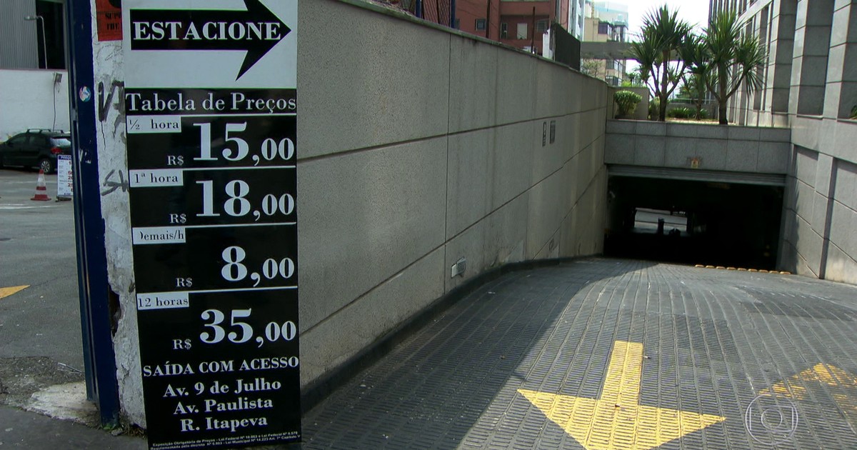G1 Estacionar na Avenida Paulista custa de R 12 a R 75 a diária