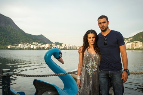 Cleo Pires e Cauã Reymond (Foto: João Cotta/TV Globo)