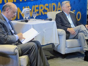 Serra criticou suposta troca de favores para apoio de Marta (Foto: Giovana Sanchez/G1)