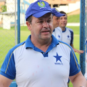 Heriberto da Cunha, novo treinador do Nacional-AM (Foto: Marcos Dantas)