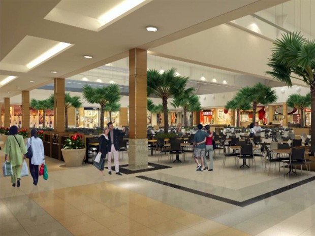 Shopping está com obras atrasadas em Varginha. (Foto: Reprodução EPTV) Shopping está com obras atrasadas em Varginha. (Foto: Reprodução EPTV)