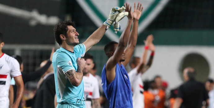 Denis Atlético-MG x São Paulo (Foto: Rubens Chiri/saopaulofc.net)