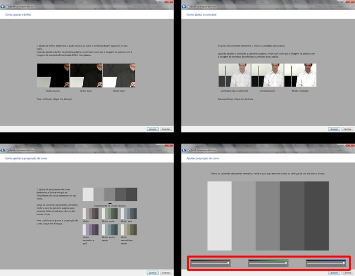 Adeque figuras a informações prévias, ajustando a nitidez da imagem de monitor em mais três configurações (Foto: Reprodução/Daniel Ribeiro)