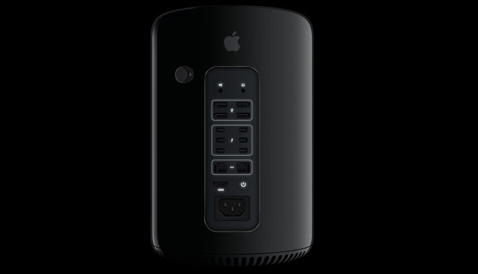 Mac Pro oferece conectividades completas e memória de até 64 GB (Foto: Divulgação/Apple)