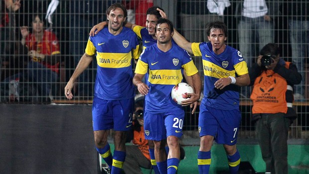 Juan Manuel Isaurraldes gol Boca Juniors (Foto: Reuters)