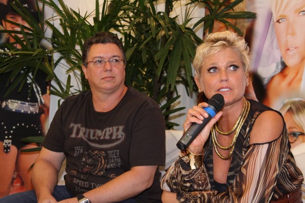 Xuxa e Boninho (Foto: Alex Palarea  / agn)