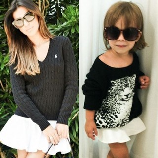 MODA - Mãe se inspira nas famosas para looks da filha (Foto: Instagram / Reprodução)