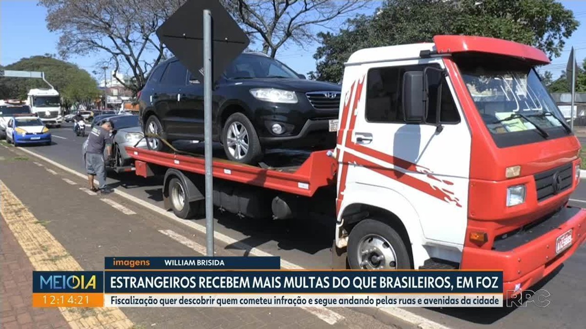 Motoristas Estrangeiros Recebem Mais Multas Do Que Brasileiros Em Foz