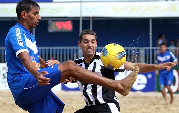 futebol de areia Cruzeiro x Botafogo Mundial de Clubes (Foto: Gaspar Nobrega / Inovafoto)