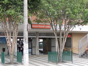 fachada da estação da CPTM de Mogi das Cruzes (SP) (Foto: Gabriela Stuart/G1 Mogi e Suzano) fachada da estação da CPTM de Mogi das Cruzes (SP) (Foto: Gabriela Stuart/G1 Mogi e Suzano)