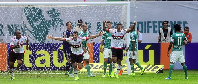 Ederson, Palmeiras x Flamengo (Foto: Marcos Ribolli)