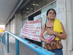 Graça Marques procurou agência pela terceira vez (Foto: Catarina Costa/G1)