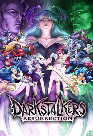 Pôster de 'DarkStalkers Ressurrection', jogo por download da Capcom (Foto: Divulgação/Capcom)