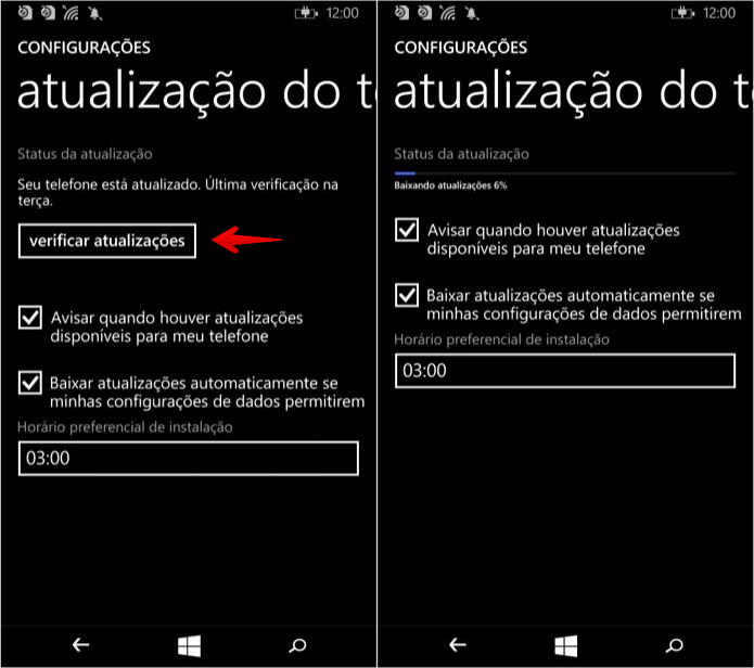 Abra as configurações do Windows Phone (Foto: Reprodução/Helito Bijora)