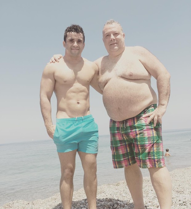 Sam Stanley e Laurence Hicks (Foto: Reprodução / Instagram)