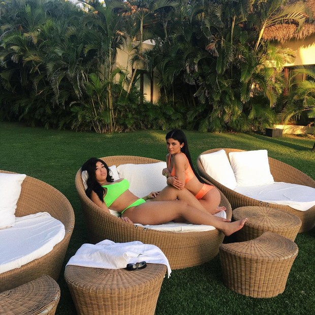 Kylie Jenner curte férias com Jordyn Woods (Foto: Instagram / Reprodução)