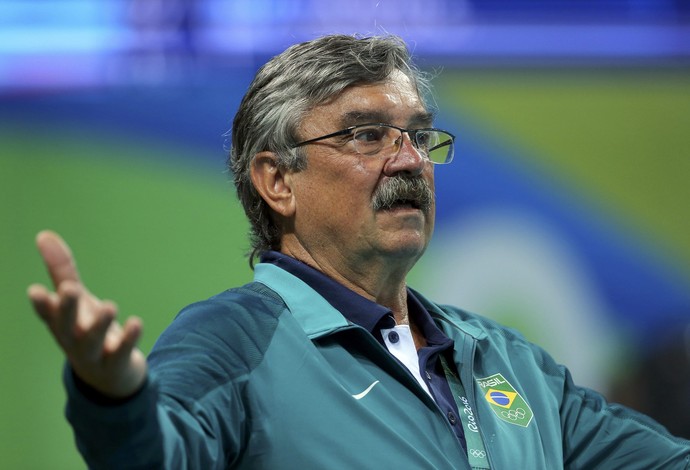 Ratko Rudic técnico da seleção Brasileira de Polo Aquático  (Foto: REUTERS/Laszlo Balogh)