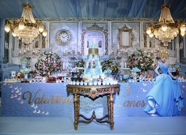 Decoração da festinha de Valentina (Foto: Manuela Scarpa/Brazil News)