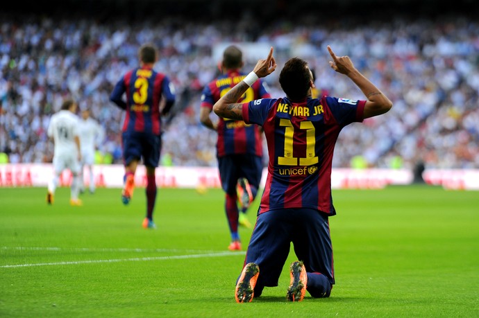 Neymar Barcelona Real Madrid (Foto: Getty Images)