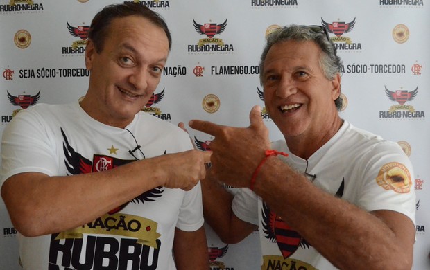 Leandro e Rondinelli em Aracaju (Foto: João Áquila / GLOBOESPORTE.COM)