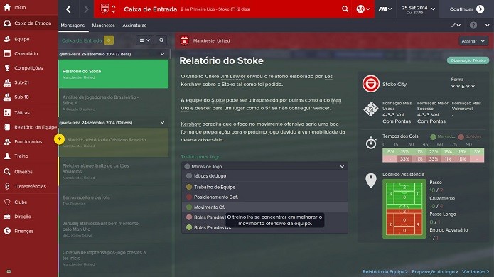 Prepare seu time para cada partida (Foto: Reprodução/Thiago Barros)